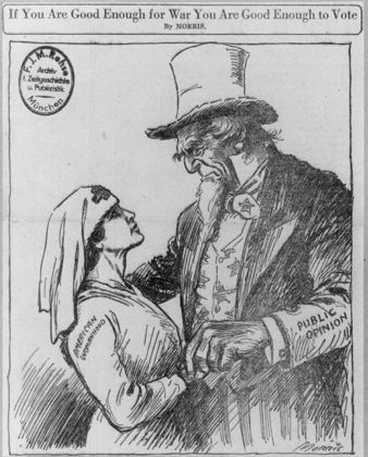 If You Are Good Enough for War You Are Good Enough to Vote (1917)